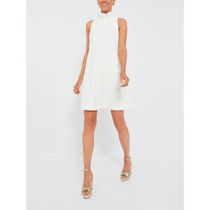 Tuckernuck 'Blythe' White Sleeveless Crepe Dress Size XS